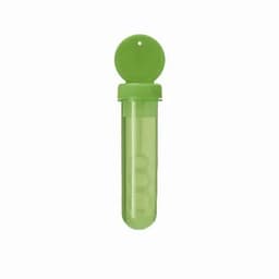 A drink bottle in translucent green with a screw-on lid and a small loop for attachment. It features a logo.