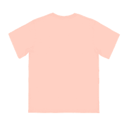 A pink youth t-shirt with a regular fit and short sleeves, featuring a plain back and no visible branding.