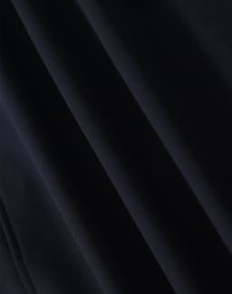 A softshell full zip hoodie in a dark navy colour with a smooth texture and subtle sheen. It features a logo.