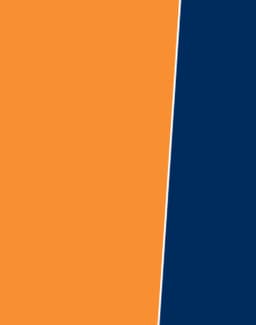 A three-in-one safety jacket featuring bright orange and navy blue colours, with reflective 3M tape and a logo.