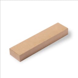 A brown cardboard box, rectangular in shape, suitable for packaging items like pens or small products.