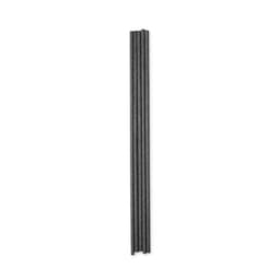 A set of five grey diffuser reeds arranged vertically against a white background, featuring a minimalist design.
