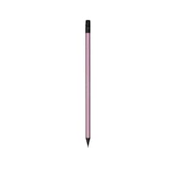 A pink Lekar pencil with a black tip, featuring a logo at the top.