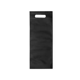 A black bag with a handle, featuring a simple design and no visible logos or text.
