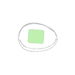 A hairbrush with a green handle and a branded logo, designed for health and beauty.