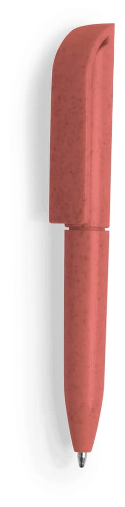 A red Radun Mini Pen with a sleek design and a visible branding logo.