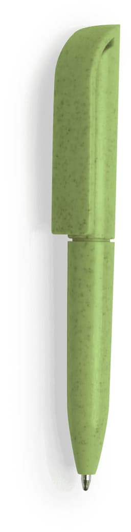 A green Radun Mini Pen with a sleek design and a logo on the barrel.
