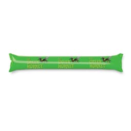 A green inflatable noisemaker featuring the text "The Green Hornet" and images of hornets.