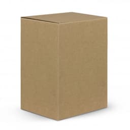 A plain brown cardboard box with a simple rectangular shape and no visible labels or markings.