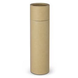 A cylindrical, natural brown packaging tube for a 20ml scented diffuser, topped with a removable lid.