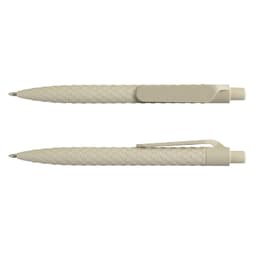 A set of two beige Bambusa Pens featuring a textured grip and clip design. Each has a smooth, rounded tip.
