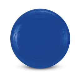 Aero Flyer - Small in vivid blue, featuring a smooth surface with subtle ribbed detailing and a circular shape.